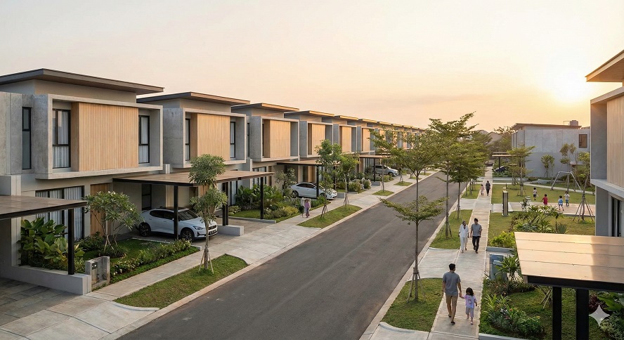 kontraktor perumahan, arsitek perumahan, jasa masterplan perumahan, jasa desain perumahan